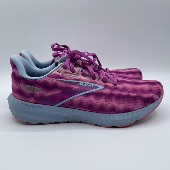 Brooks Womens Launch 10 - 1203981B572 Running Shoes Lace Up Size 9.5B - Picture 1 of 9